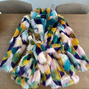 HUTCH Faux Fur Coat